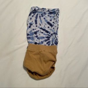 3-6 month Spearmint love baby outfit